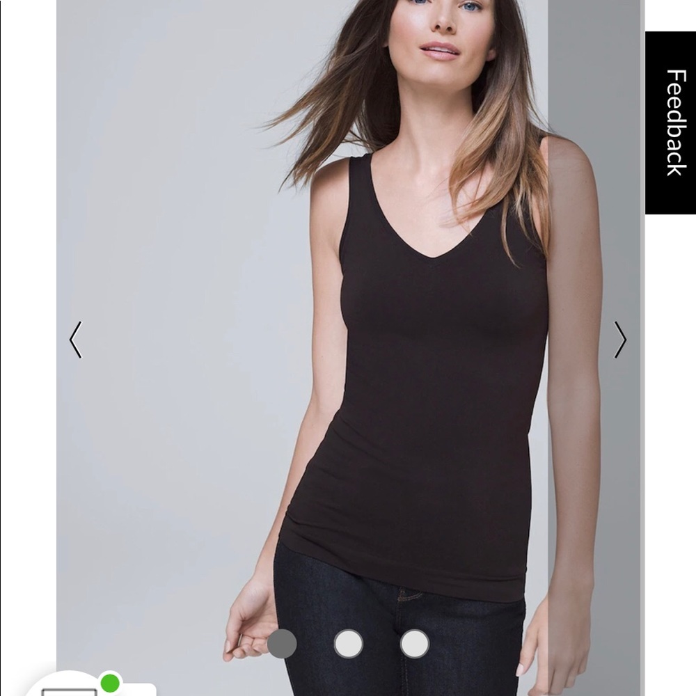 2 WHBM Convertible seamless tank tops - Medium!